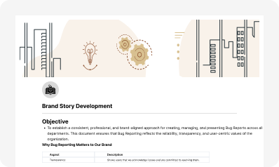 Brand Story Development Template