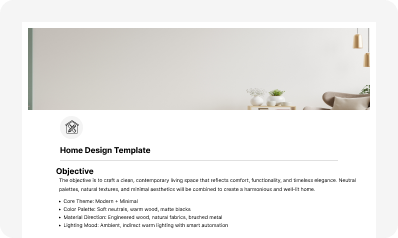 Home Design Template: Ultimate Room Planning Guide